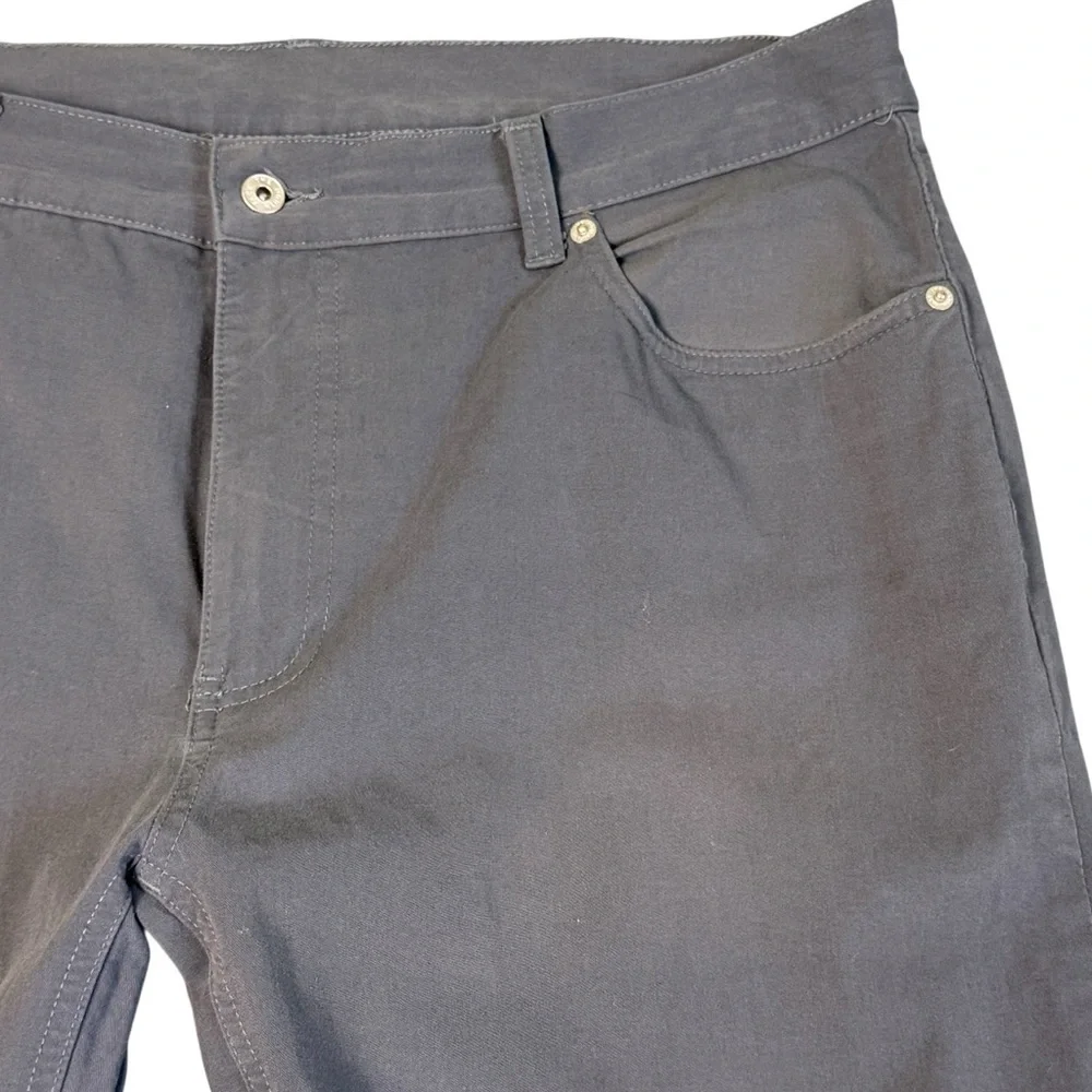 The North Face Men's 5 Pocket Field Pants Jeans. Charcoal Size 36 x 30 #1517